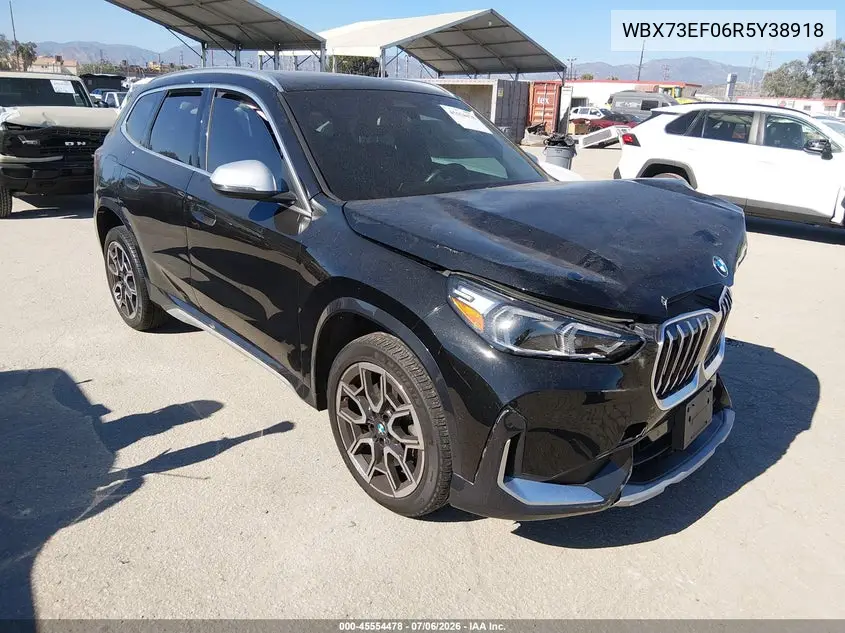 2024 BMW X1 xDrive28I VIN: WBX73EF06R5Y38918 Lot: 45554478