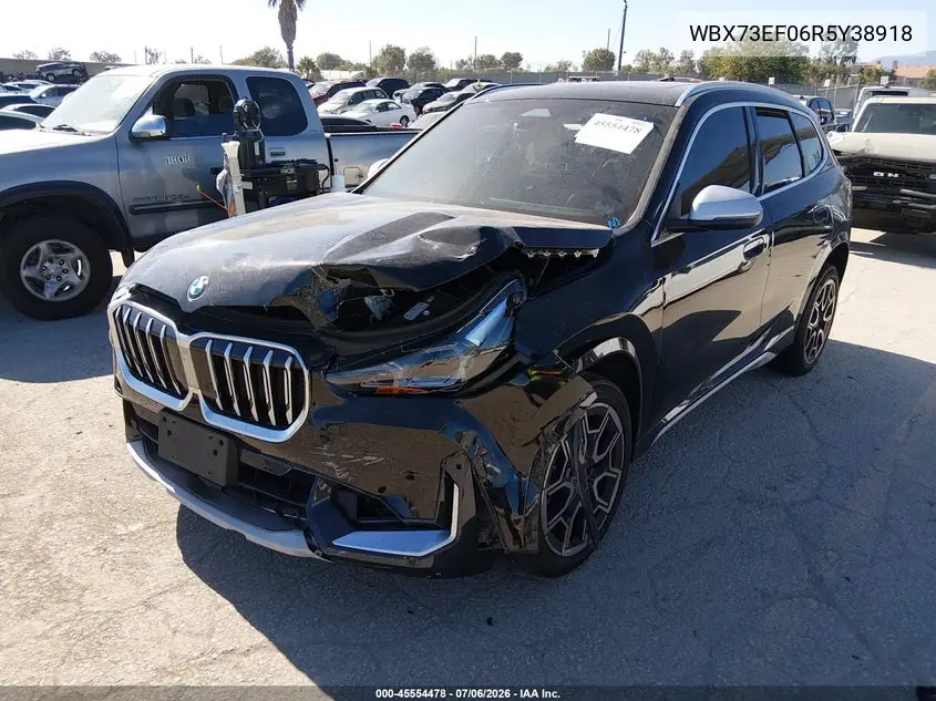 2024 BMW X1 xDrive28I VIN: WBX73EF06R5Y38918 Lot: 45554478