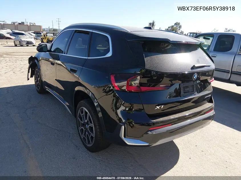 2024 BMW X1 xDrive28I VIN: WBX73EF06R5Y38918 Lot: 45554478