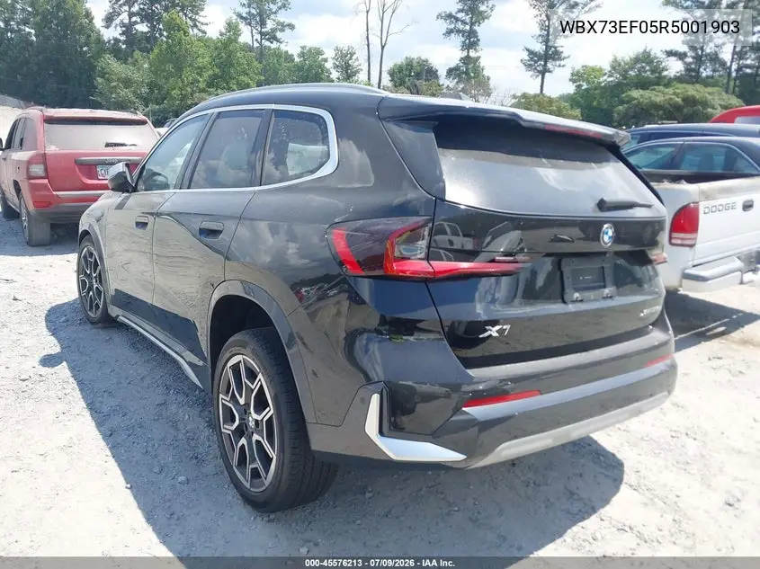 2024 BMW X1 xDrive28I VIN: WBX73EF05R5001903 Lot: 45576213