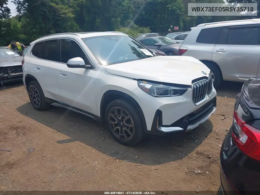 2024 BMW X1 xDrive28I VIN: WBX73EF05R5Y35718 Lot: 45610661