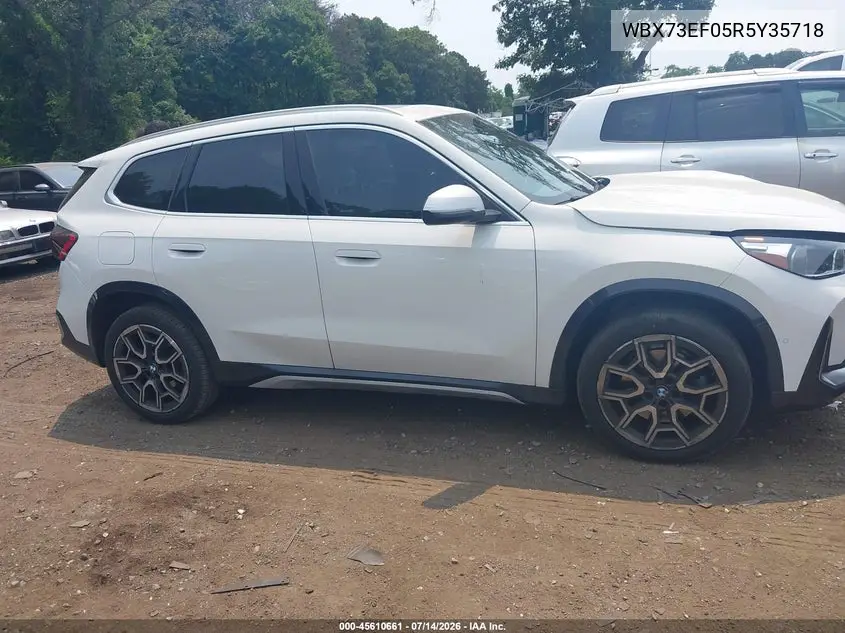 2024 BMW X1 xDrive28I VIN: WBX73EF05R5Y35718 Lot: 45610661