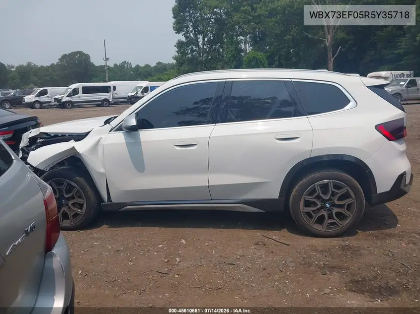 2024 BMW X1 xDrive28I VIN: WBX73EF05R5Y35718 Lot: 45610661