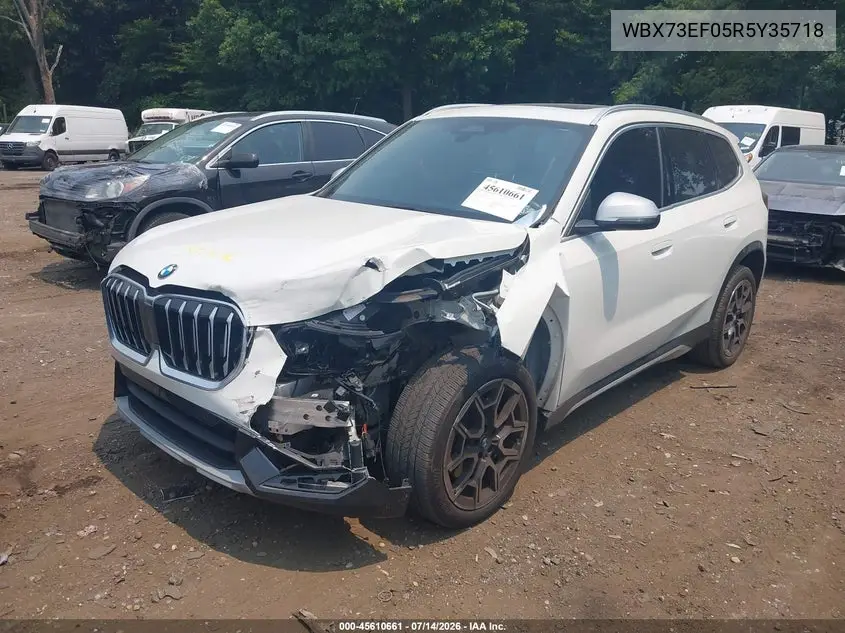 2024 BMW X1 xDrive28I VIN: WBX73EF05R5Y35718 Lot: 45610661