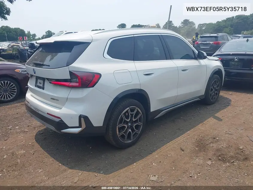 2024 BMW X1 xDrive28I VIN: WBX73EF05R5Y35718 Lot: 45610661