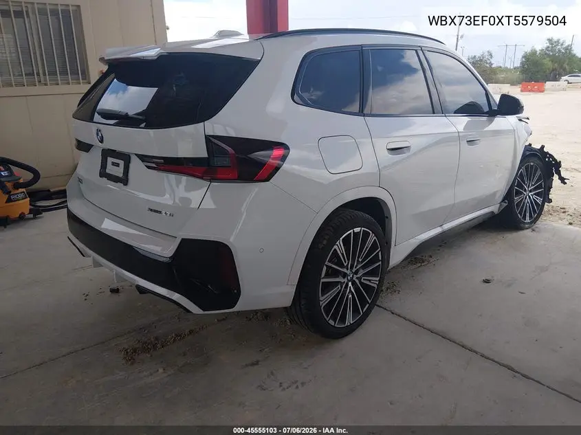 2026 BMW X1 xDrive28I VIN: WBX73EF0XT5579504 Lot: 45555103