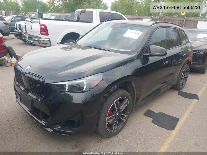 2026 BMW X1 M35I VIN: WBX13EF08T5606236 Lot: 45558188
