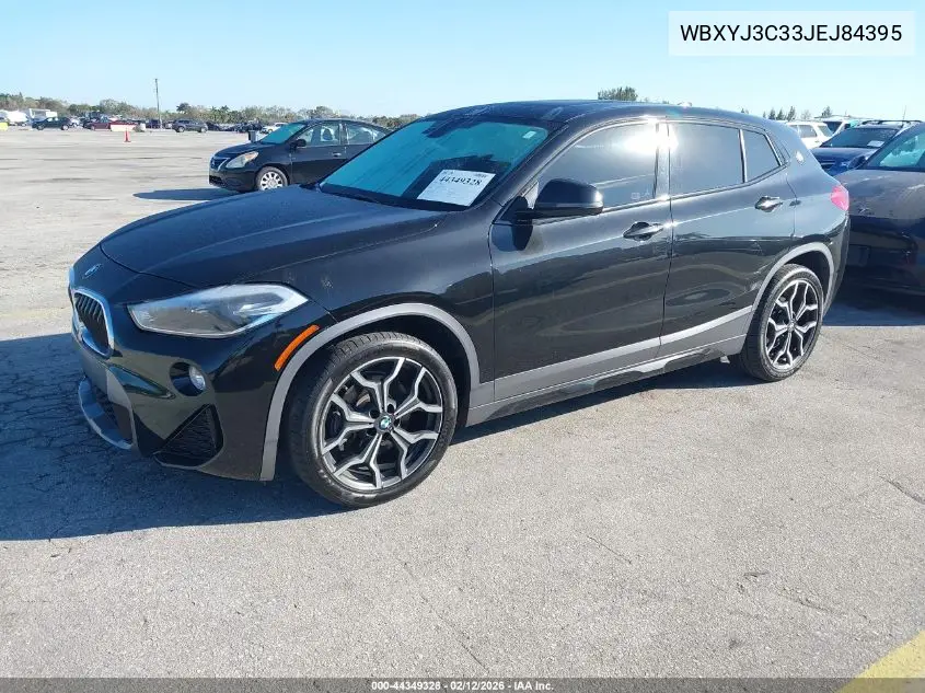 2018 BMW X2 Sdrive28I VIN: WBXYJ3C33JEJ84395 Lot: 44349328