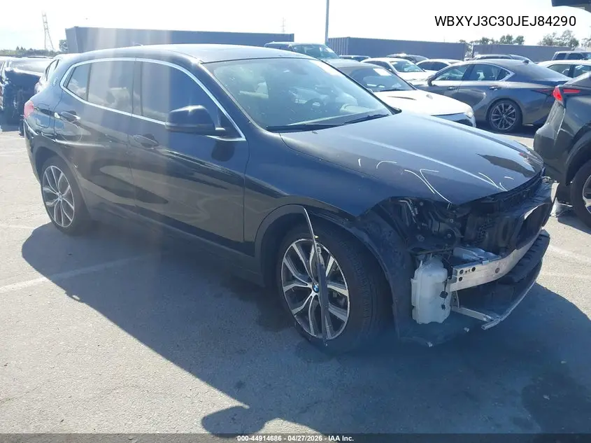 2018 BMW X2 Sdrive28I VIN: WBXYJ3C30JEJ84290 Lot: 44914686