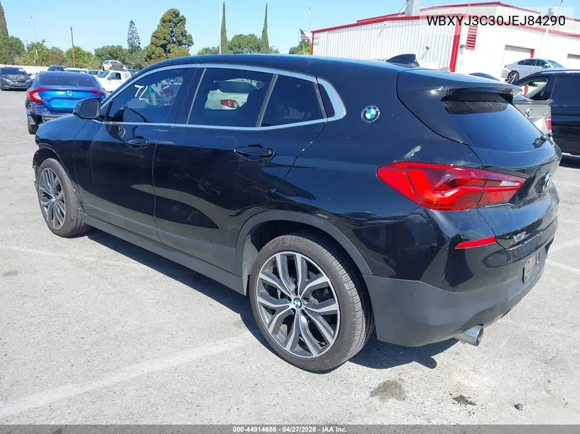2018 BMW X2 Sdrive28I VIN: WBXYJ3C30JEJ84290 Lot: 44914686