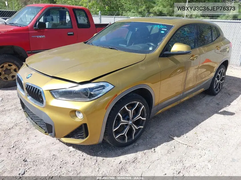 2018 BMW X2 Sdrive28I VIN: WBXYJ3C36JEP76373 Lot: 45037986