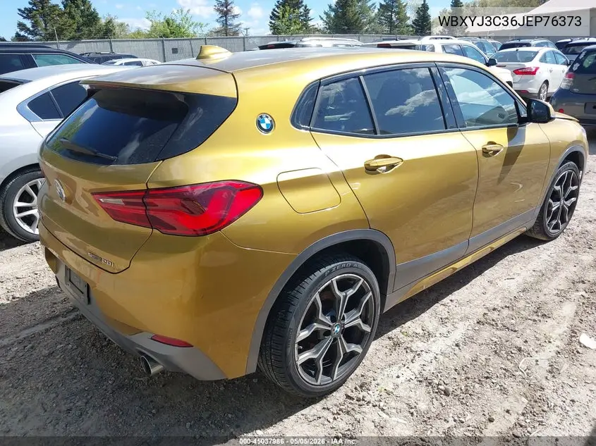 2018 BMW X2 Sdrive28I VIN: WBXYJ3C36JEP76373 Lot: 45037986