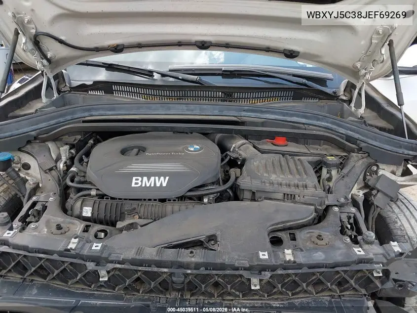 2018 BMW X2 xDrive28I VIN: WBXYJ5C38JEF69269 Lot: 45039511