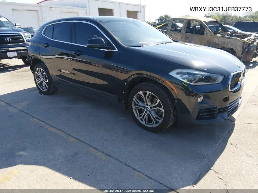 2018 BMW X2 Sdrive28I VIN: WBXYJ3C31JEB37773 Lot: 45129617