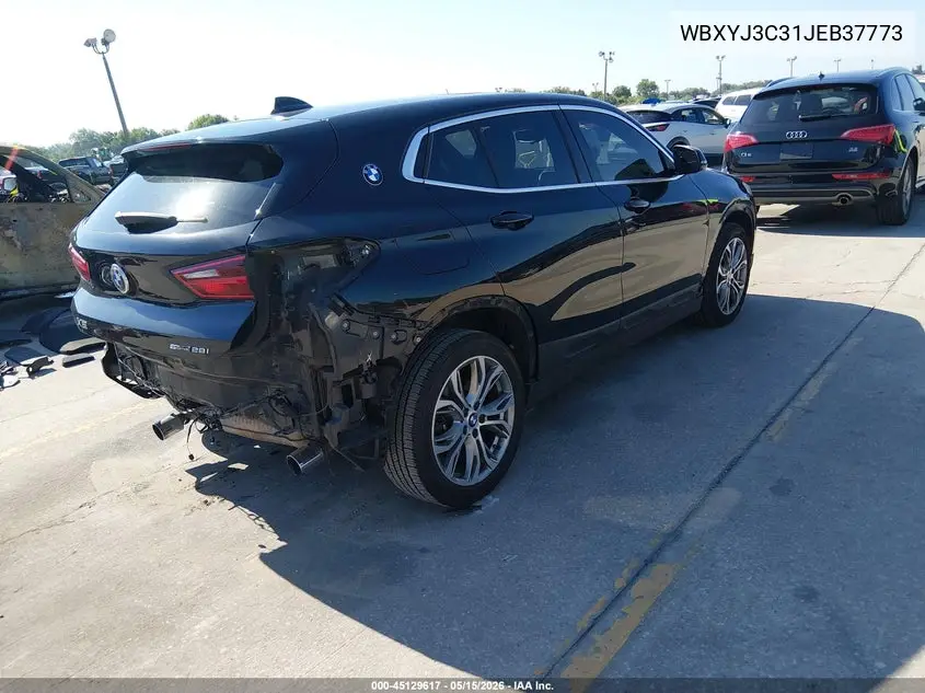 2018 BMW X2 Sdrive28I VIN: WBXYJ3C31JEB37773 Lot: 45129617