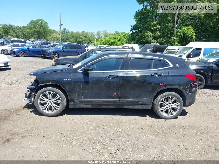 2018 BMW X2 xDrive28I VIN: WBXYJ5C36JEF77063 Lot: 45226465