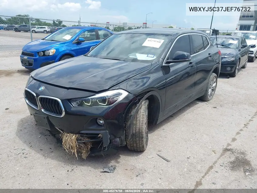 2018 BMW X2 xDrive28I VIN: WBXYJ5C37JEF76732 Lot: 45279768