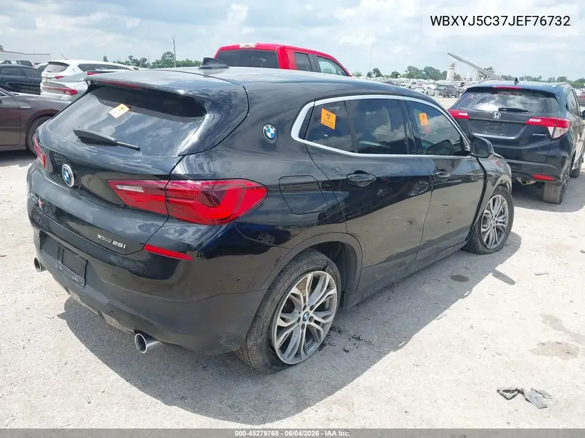 2018 BMW X2 xDrive28I VIN: WBXYJ5C37JEF76732 Lot: 45279768