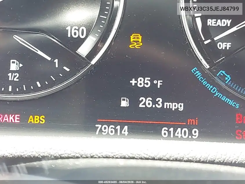 2018 BMW X2 Sdrive28I VIN: WBXYJ3C35JEJ84799 Lot: 45283485