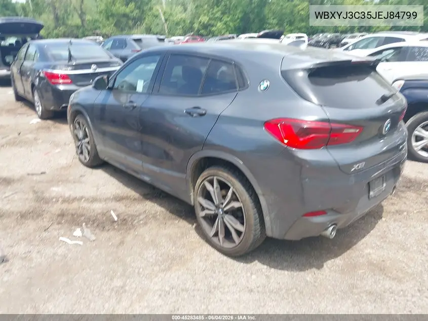 2018 BMW X2 Sdrive28I VIN: WBXYJ3C35JEJ84799 Lot: 45283485