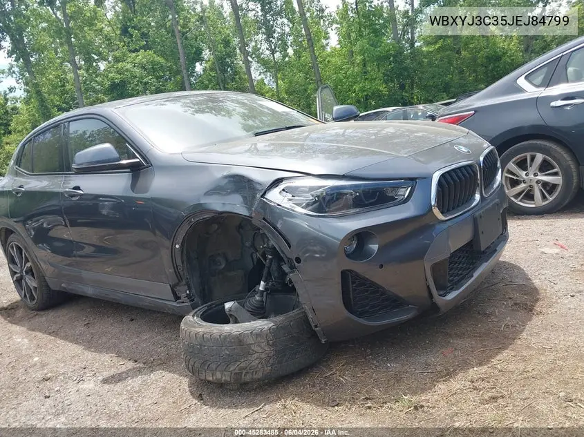 2018 BMW X2 Sdrive28I VIN: WBXYJ3C35JEJ84799 Lot: 45283485