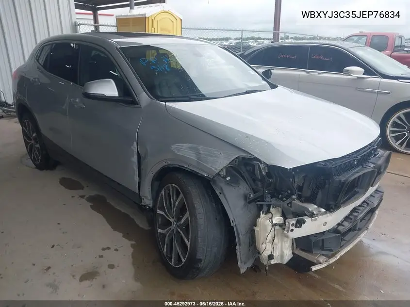 2018 BMW X2 Sdrive28I VIN: WBXYJ3C35JEP76834 Lot: 45292973
