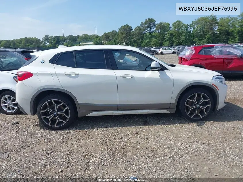 2018 BMW X2 xDrive28I VIN: WBXYJ5C36JEF76995 Lot: 45318103