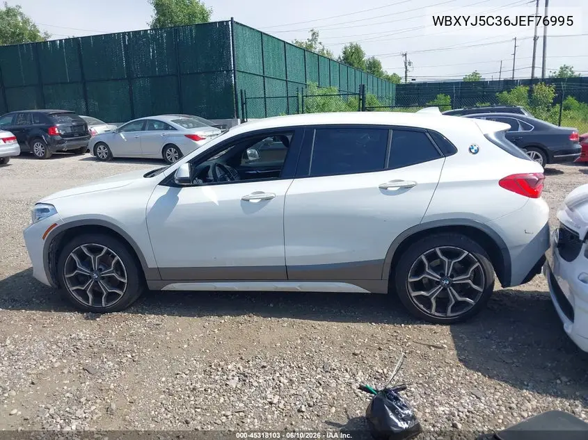 2018 BMW X2 xDrive28I VIN: WBXYJ5C36JEF76995 Lot: 45318103