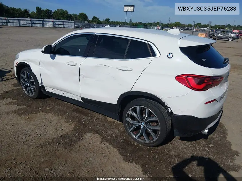2018 BMW X2 Sdrive28I VIN: WBXYJ3C35JEP76283 Lot: 45392851