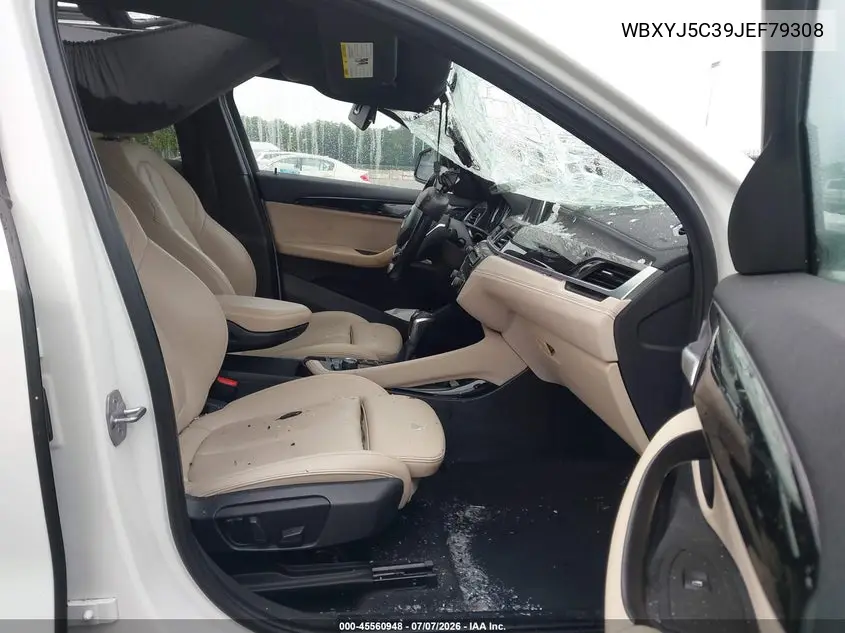 2018 BMW X2 xDrive28I VIN: WBXYJ5C39JEF79308 Lot: 45560948