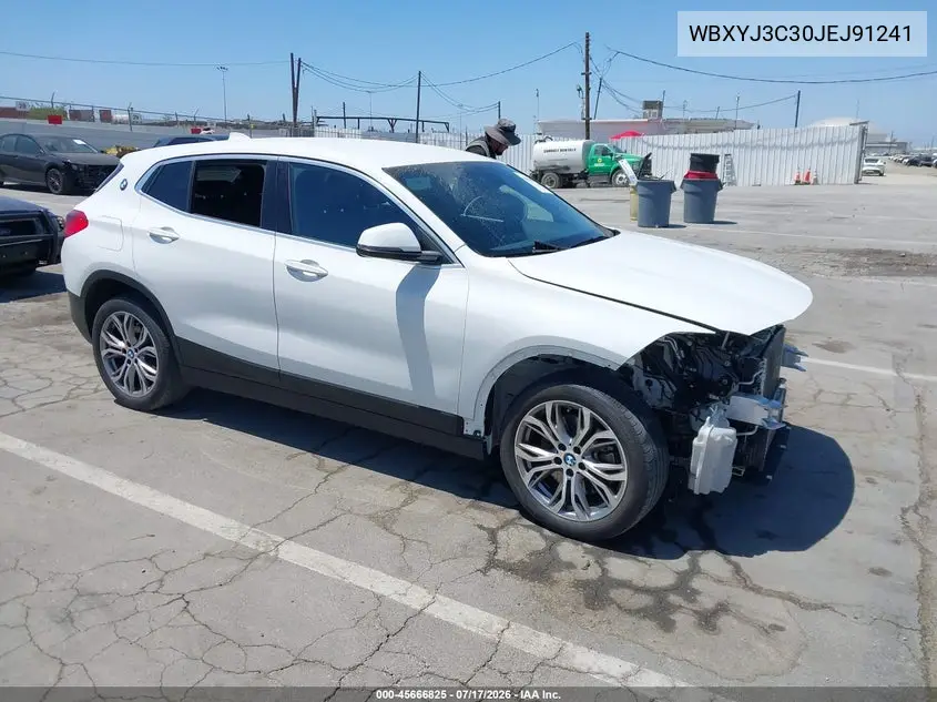 2018 BMW X2 Sdrive28I VIN: WBXYJ3C30JEJ91241 Lot: 45666825
