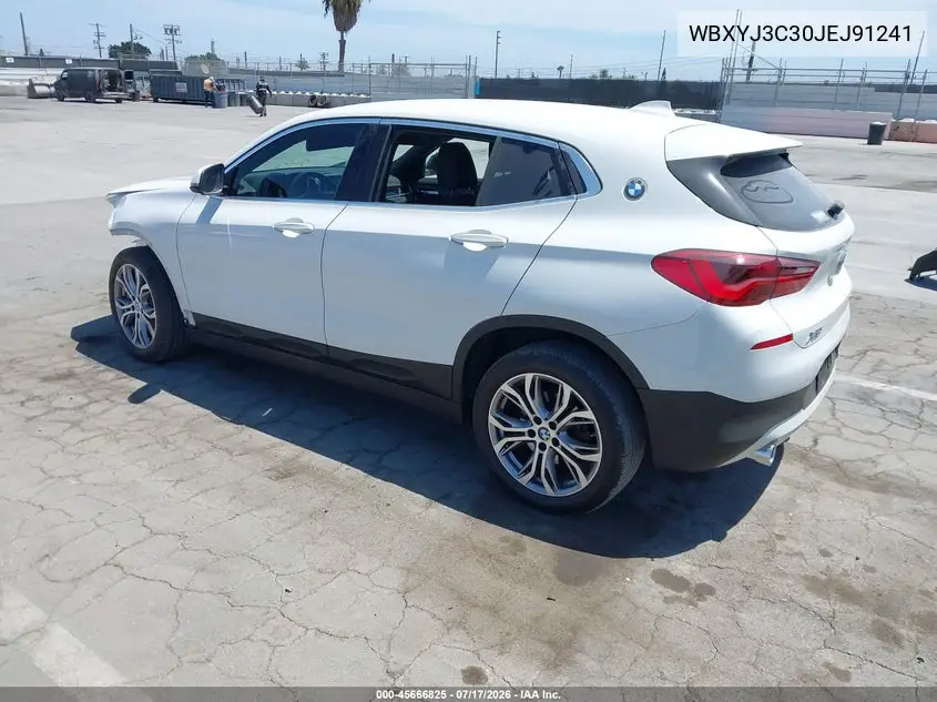 2018 BMW X2 Sdrive28I VIN: WBXYJ3C30JEJ91241 Lot: 45666825