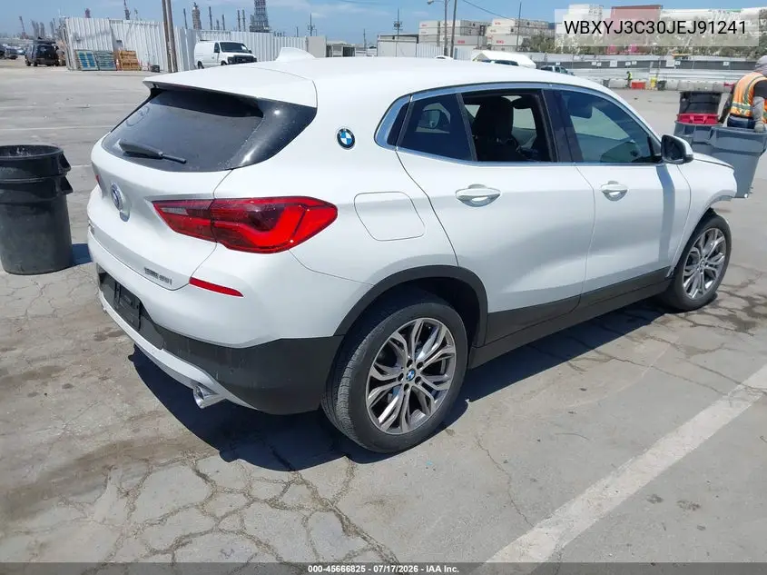 2018 BMW X2 Sdrive28I VIN: WBXYJ3C30JEJ91241 Lot: 45666825