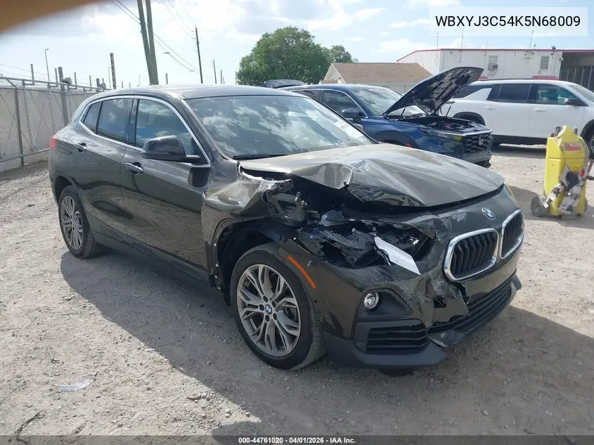2019 BMW X2 Sdrive28I VIN: WBXYJ3C54K5N68009 Lot: 44761020