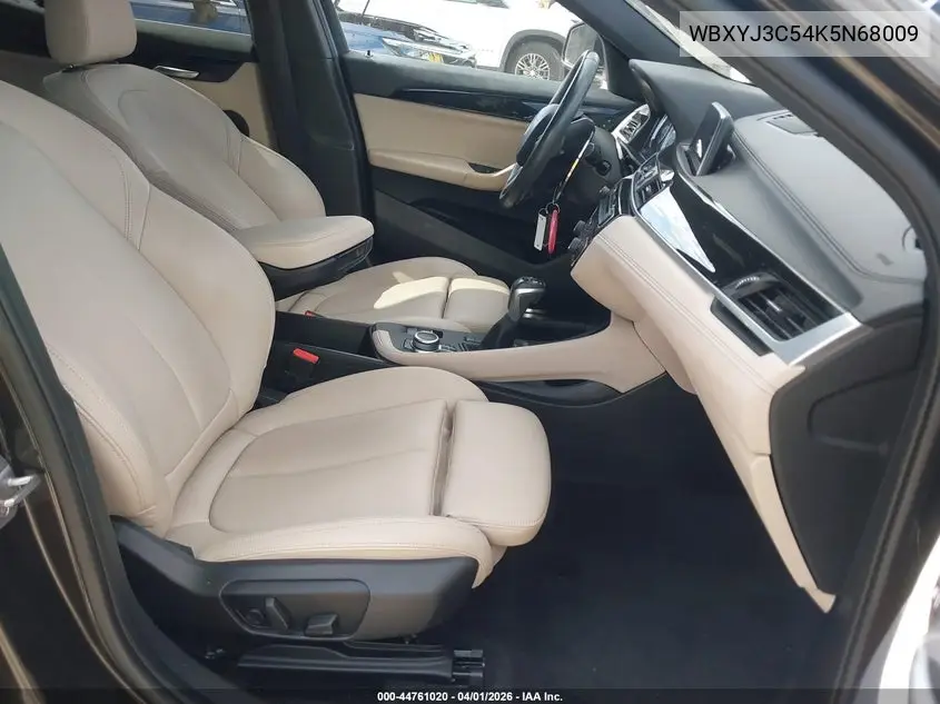 2019 BMW X2 Sdrive28I VIN: WBXYJ3C54K5N68009 Lot: 44761020
