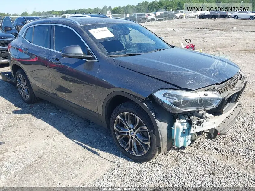 2019 BMW X2 Sdrive28I VIN: WBXYJ3C50K5N33967 Lot: 45271898