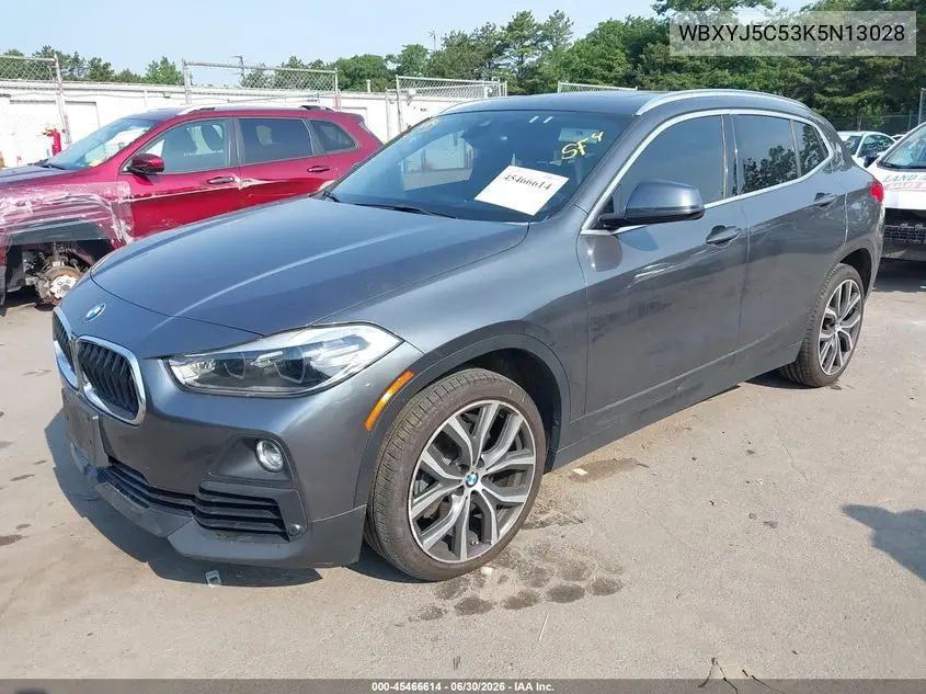 2019 BMW X2 xDrive28I VIN: WBXYJ5C53K5N13028 Lot: 45466614