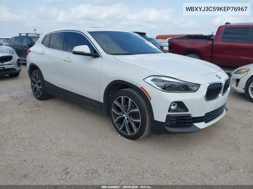 2019 BMW X2 Sdrive28I VIN: WBXYJ3C59KEP76967 Lot: 45466827