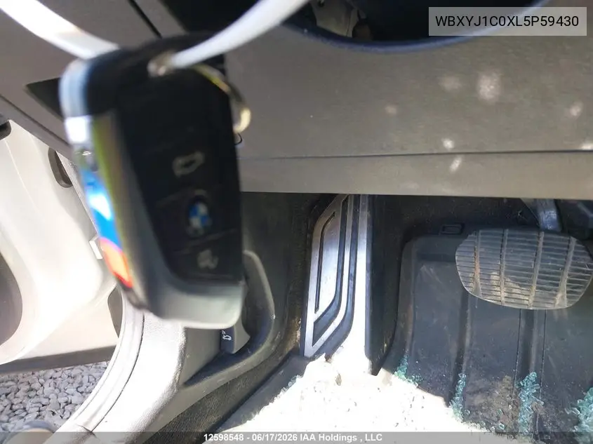 2020 BMW X2 X2 VIN: WBXYJ1C0XL5P59430 Lot: 12598548