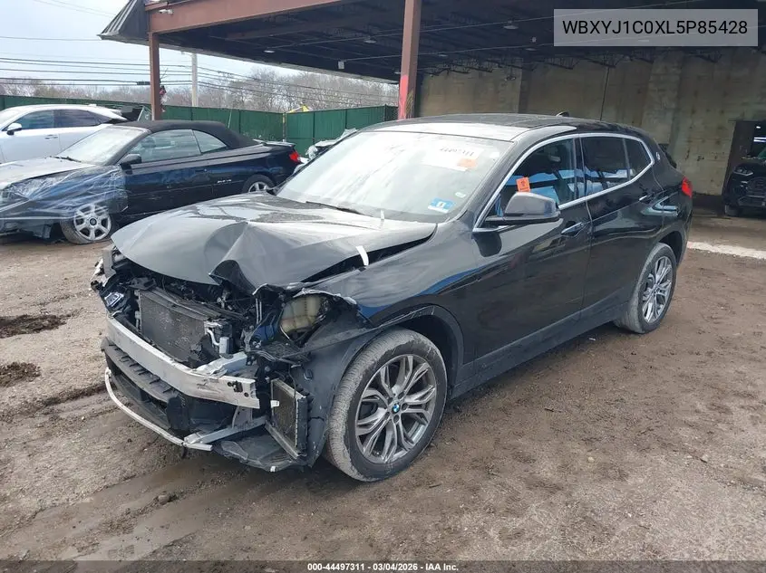 2020 BMW X2 xDrive28I VIN: WBXYJ1C0XL5P85428 Lot: 44497311