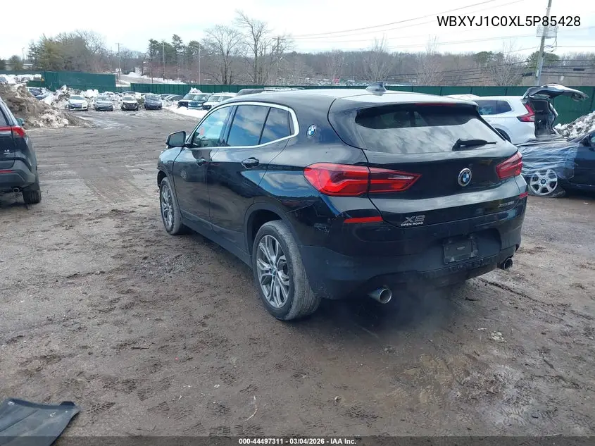 2020 BMW X2 xDrive28I VIN: WBXYJ1C0XL5P85428 Lot: 44497311