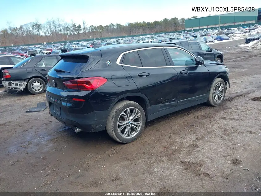 2020 BMW X2 xDrive28I VIN: WBXYJ1C0XL5P85428 Lot: 44497311