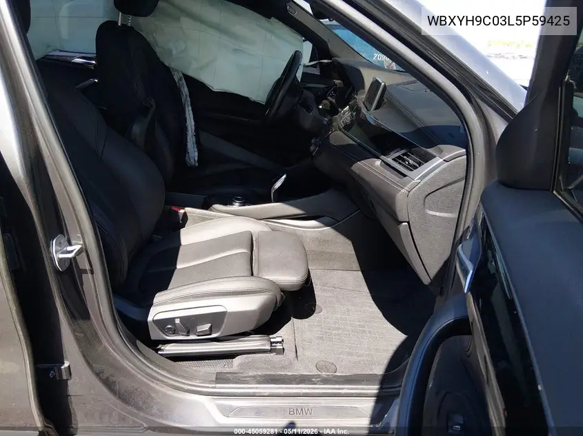 2020 BMW X2 Sdrive28I VIN: WBXYH9C03L5P59425 Lot: 45059281