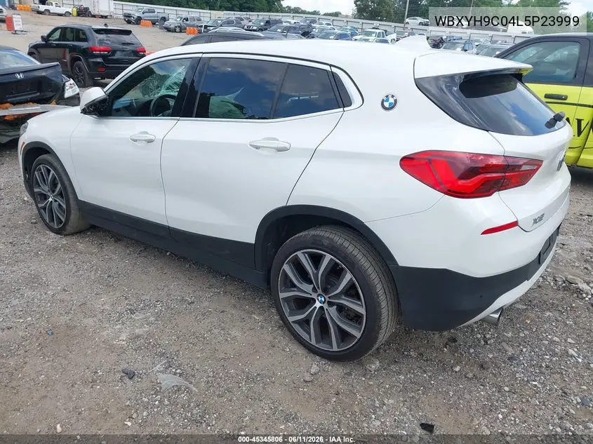 2020 BMW X2 Sdrive28I VIN: WBXYH9C04L5P23999 Lot: 45345806