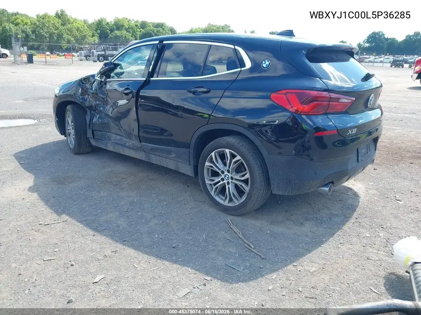 2020 BMW X2 xDrive28I VIN: WBXYJ1C00L5P36285 Lot: 45375074