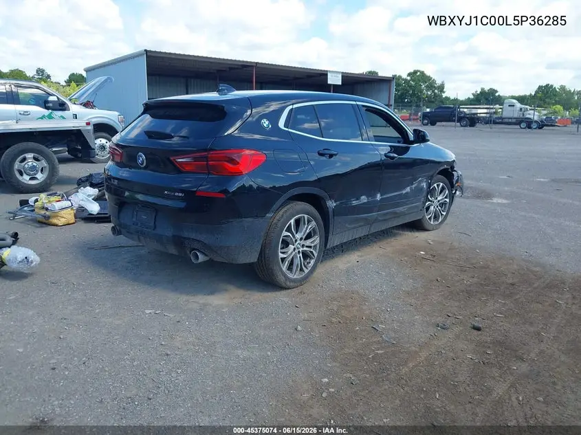2020 BMW X2 xDrive28I VIN: WBXYJ1C00L5P36285 Lot: 45375074