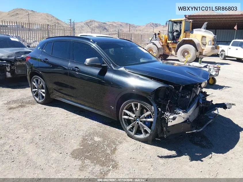 2020 BMW X2 M35I VIN: WBXYN1C01L5R86803 Lot: 45570097