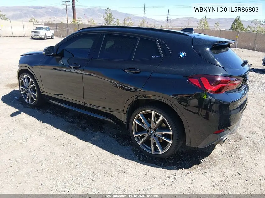 2020 BMW X2 M35I VIN: WBXYN1C01L5R86803 Lot: 45570097