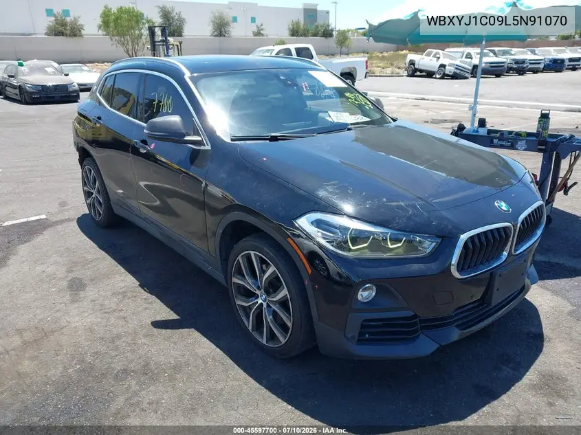 2020 BMW X2 xDrive28I VIN: WBXYJ1C09L5N91070 Lot: 45597700