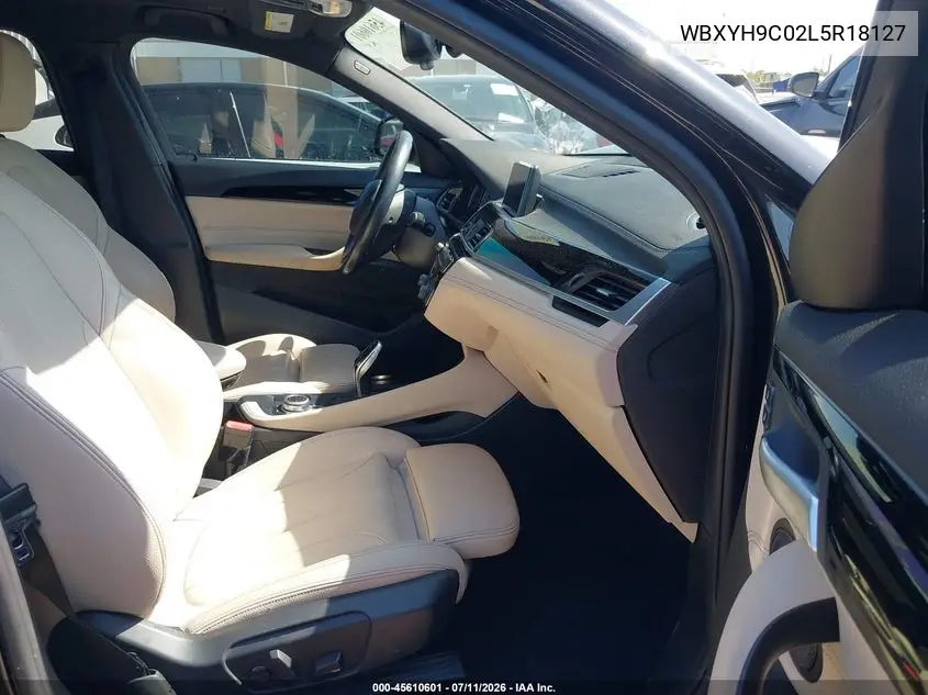 2020 BMW X2 Sdrive28I VIN: WBXYH9C02L5R18127 Lot: 45610601